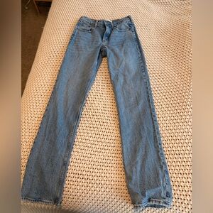 Abercrombie Mid Rise Straight